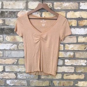 Super soft and stretchy AEO top